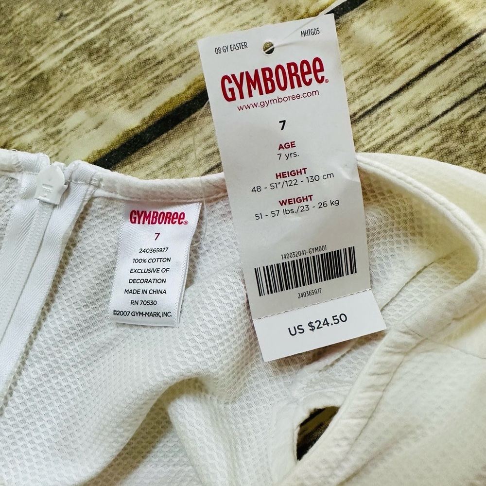 NWT Gymboree short sleeve blouse! Size 7 - Picture 3 of 5